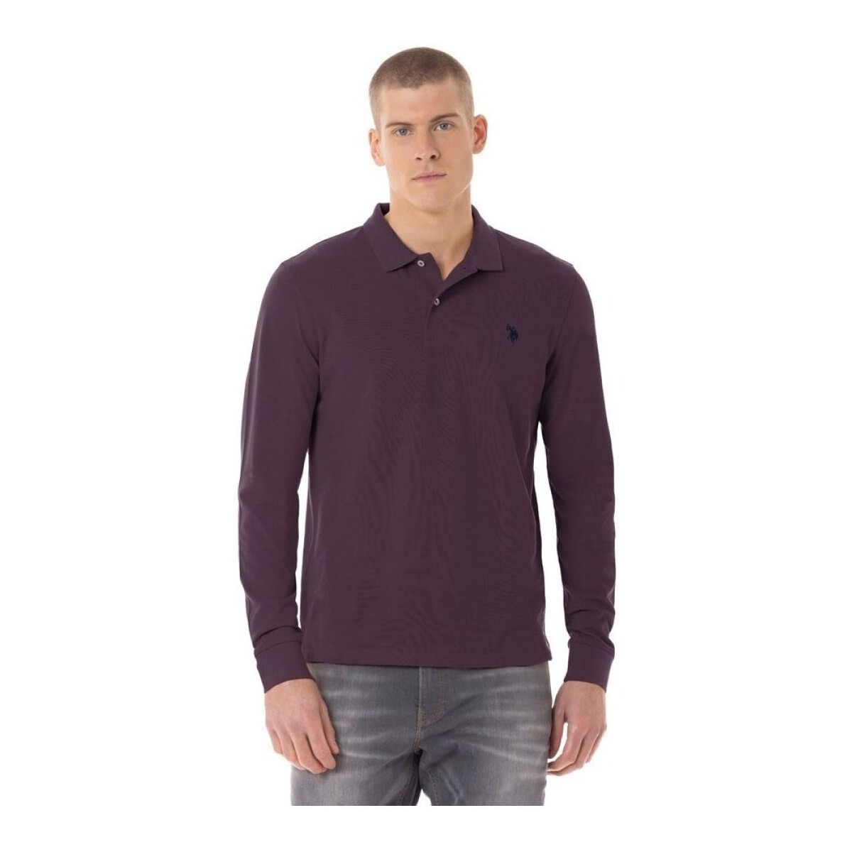 vaatteet Miehet T-paidat & Poolot U.S Polo Assn. 66709-259 Violetti