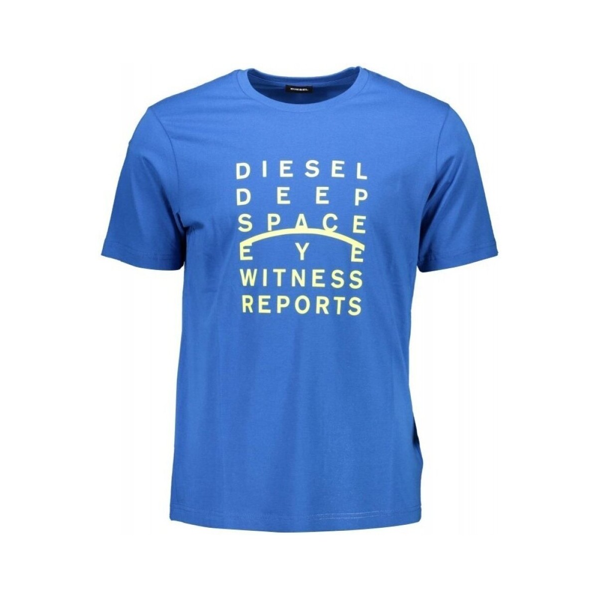 vaatteet Miehet Lyhythihainen t-paita Diesel S4EL-T-JUST Sininen