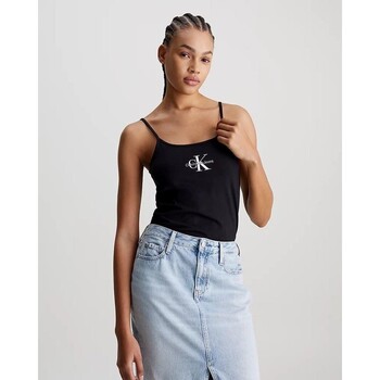 vaatteet Naiset T-paidat & Poolot Calvin Klein Jeans J20J223105 Musta
