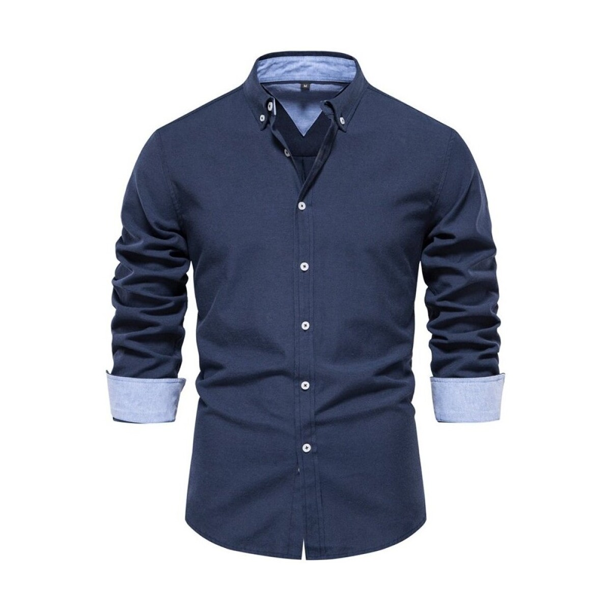 vaatteet Miehet Pitkähihainen paitapusero Atom SH700 Sininen