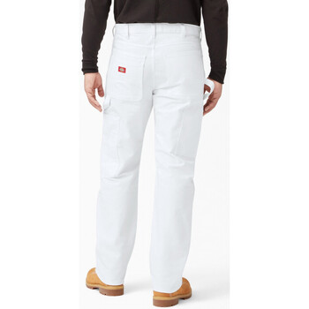 Dickies M relaxed fit cotton painter's pant Valkoinen