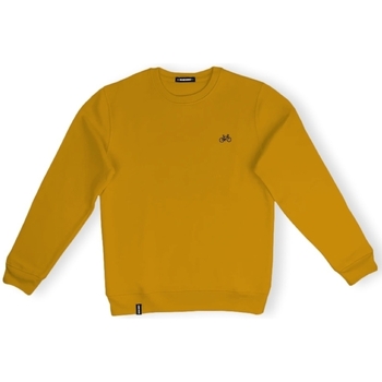 Organic Monkey Sweatshirt Dutch Car - Mustard Keltainen