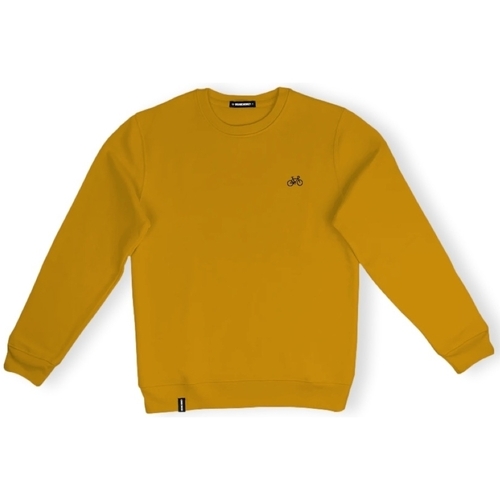 vaatteet Miehet Svetari Organic Monkey Sweatshirt Dutch Car - Mustard Keltainen