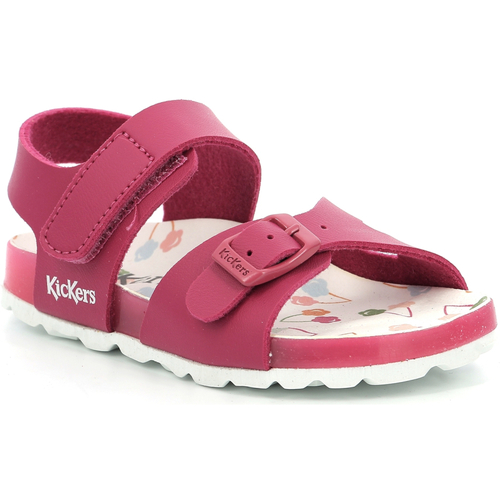 kengät Tytöt Sandaalit ja avokkaat Kickers Sunkro Vaaleanpunainen