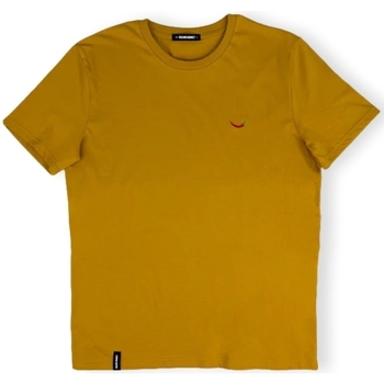 vaatteet Miehet T-paidat & Poolot Organic Monkey T-Shirt Red Hot - Mustard Keltainen