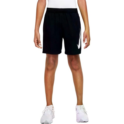 vaatteet Pojat Verryttelyhousut Nike PANTALON NIO  MULTI DX5361 Musta