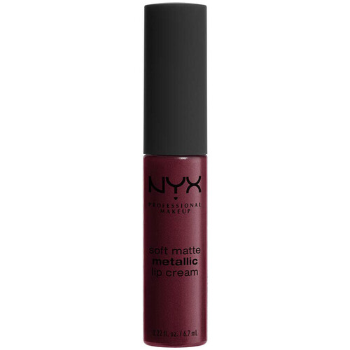 kauneus Naiset Huulipunat Nyx Professional Make Up Soft Matte Metallic Cream Lipstick - Copenhagen Ruskea