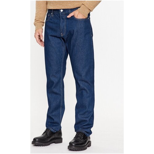vaatteet Miehet Suorat farkut Calvin Klein Jeans J30J323881 Sininen