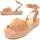 kengät Naiset Sandaalit ja avokkaat Leindia 85450 Beige
