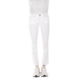 vaatteet Naiset Reisitaskuhousut Dondup DP449 GS0085PTD Valkoinen