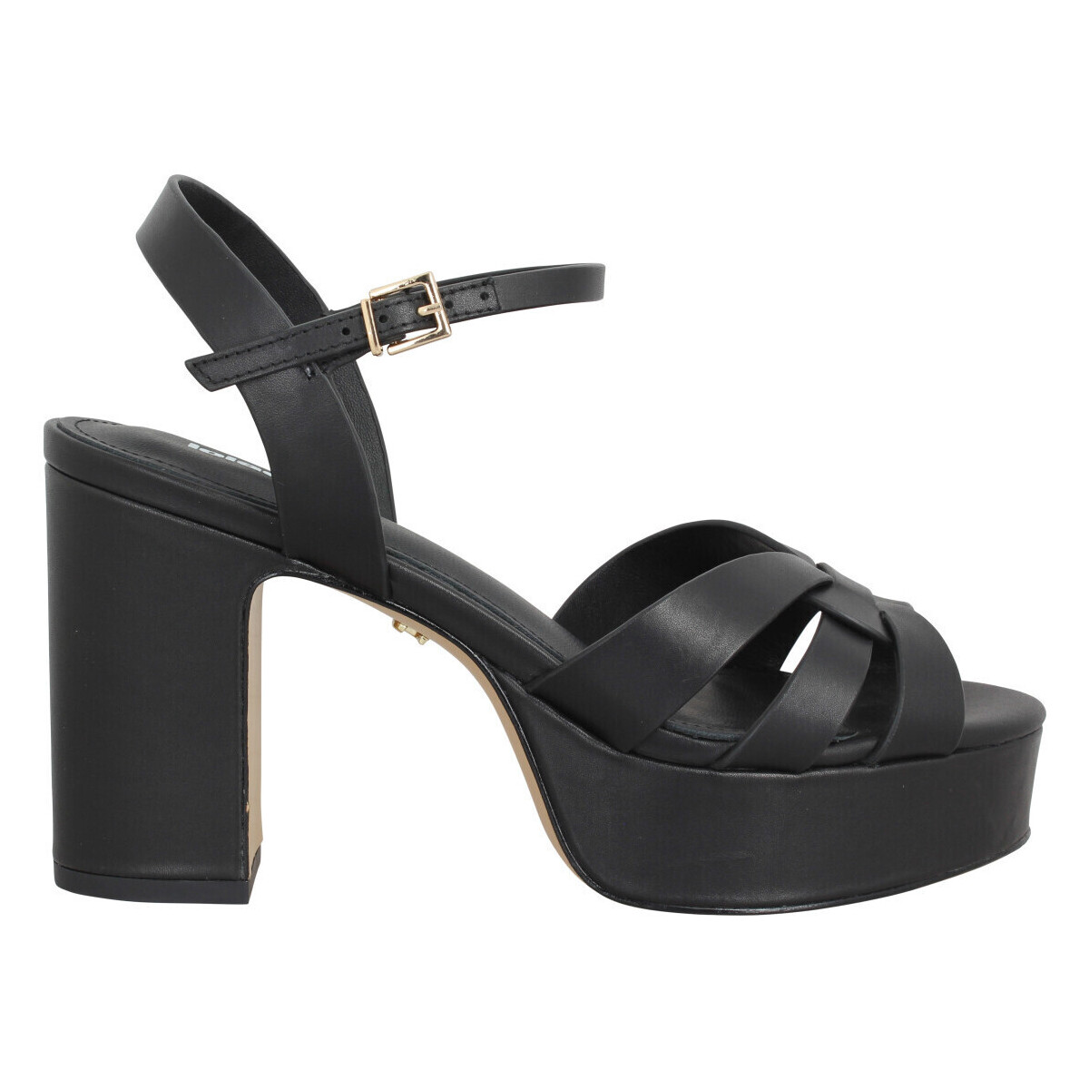kengät Naiset Sandaalit ja avokkaat Lola Cruz 414p Cuir Femme Noir Musta