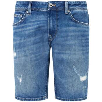 vaatteet Miehet Shortsit / Bermuda-shortsit Pepe jeans  Sininen