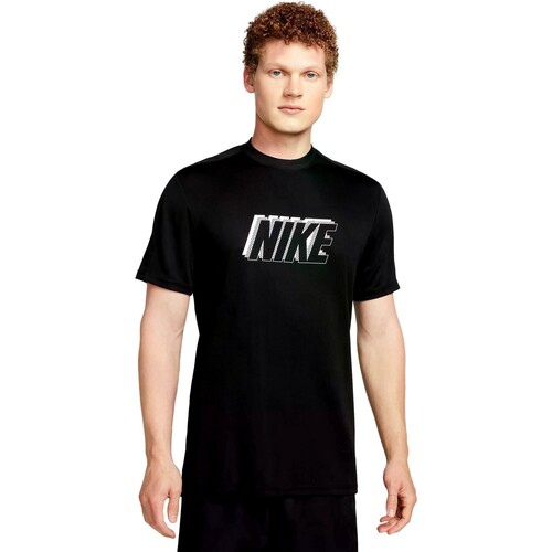 vaatteet Miehet Lyhythihainen t-paita Nike CAMISETA HOMBRE  ACADEMY FB6485 Musta