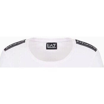 vaatteet Naiset T-paidat & Poolot Emporio Armani EA7 3DTT44 TJ6SZ Valkoinen