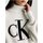 vaatteet Naiset Neulepusero Calvin Klein Jeans J20J221960 Valkoinen