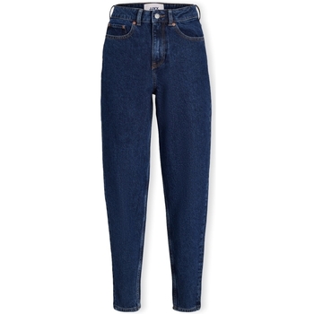 vaatteet Naiset Suorat farkut Jjxx Noos Lisbon Mom Jeans - Dark Blue Denim Sininen