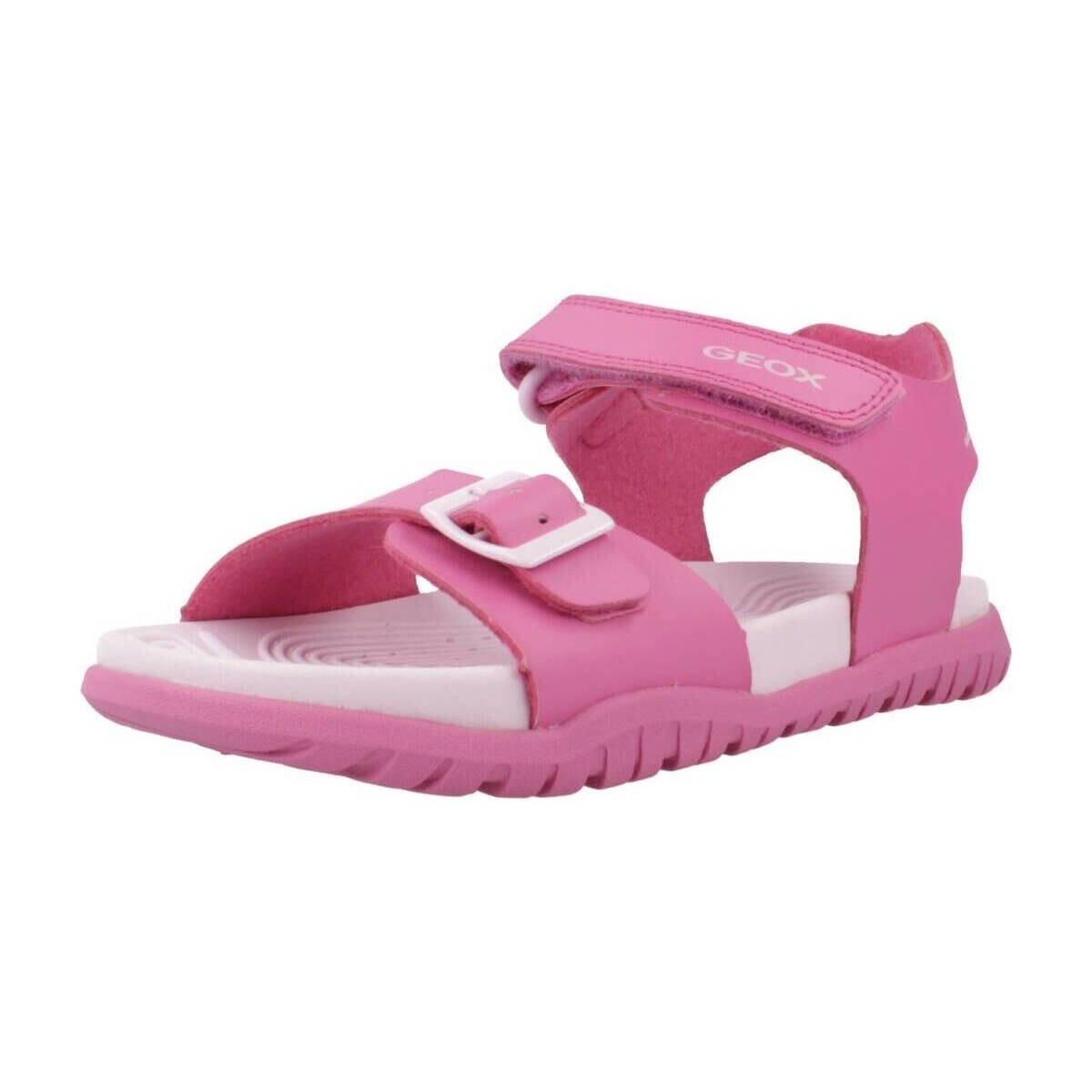 kengät Tytöt Sandaalit ja avokkaat Geox J SANDAL FUSBETTO GI Vaaleanpunainen