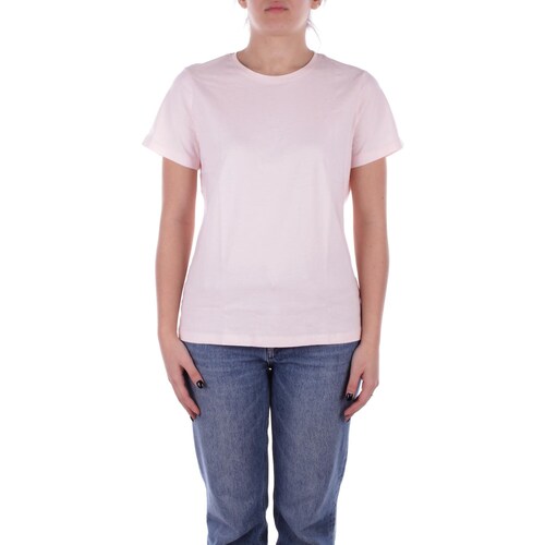 vaatteet Naiset Lyhythihainen t-paita Ralph Lauren 200931911 Vaaleanpunainen