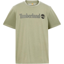 vaatteet Miehet Lyhythihainen t-paita Timberland 227441 Vihreä