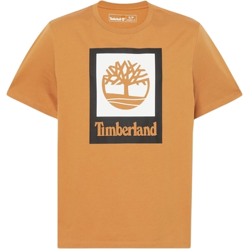 vaatteet Miehet Lyhythihainen t-paita Timberland 227480 Musta