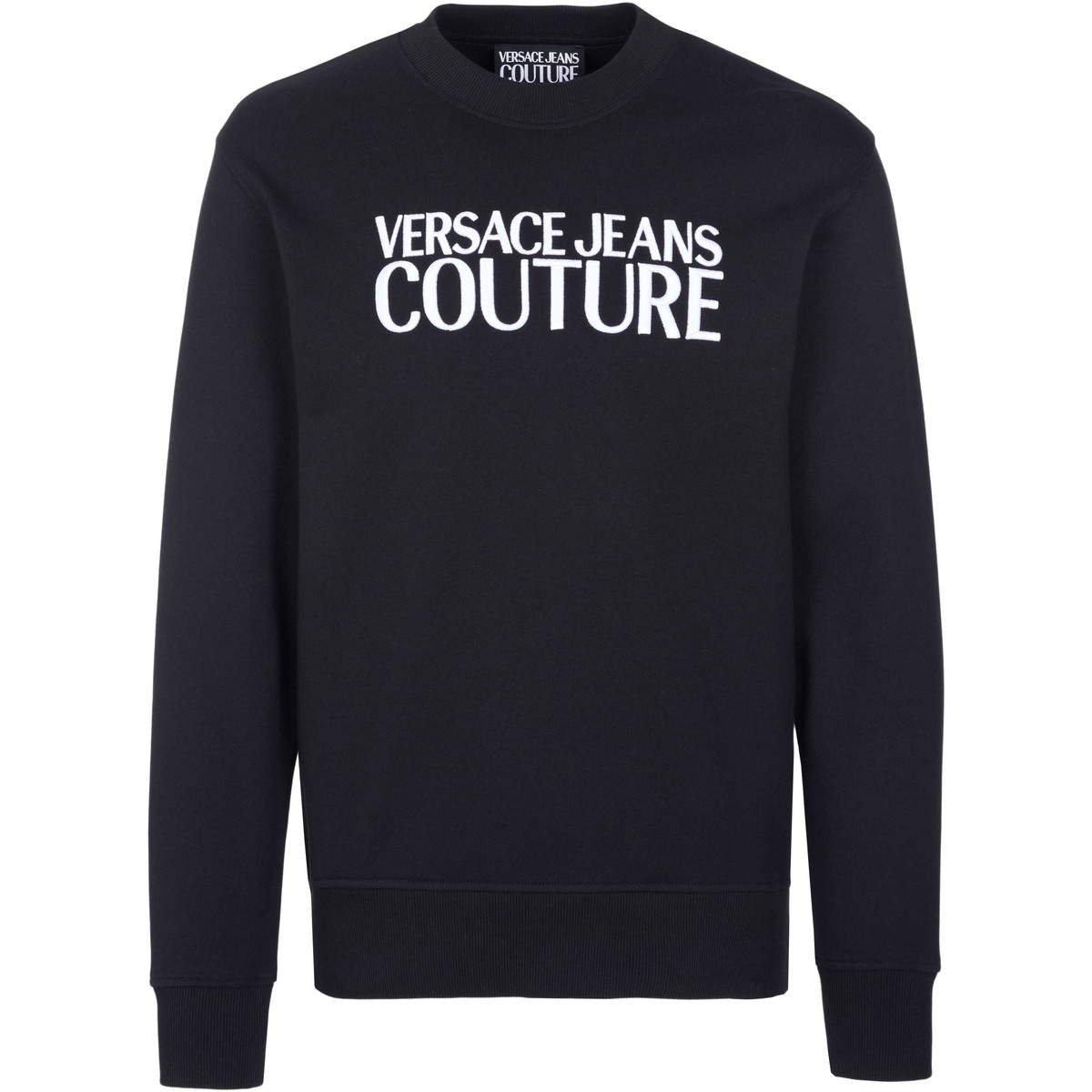 vaatteet Miehet Svetari Versace Jeans Couture 74GAIT02CF01T Musta