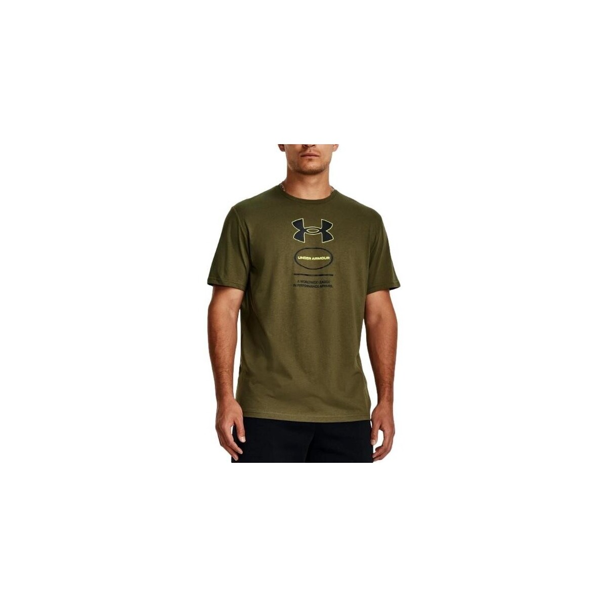 vaatteet Miehet Lyhythihainen t-paita Under Armour CAMISETA HOMBRE   1380957 Vihreä