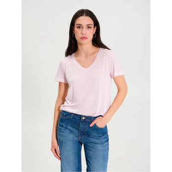 vaatteet Naiset T-paidat & Poolot Rinascimento CFC0117282003 Vaaleanpunainen
