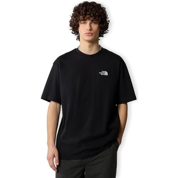 The North Face T-Shirt Essential Oversize - Black Musta