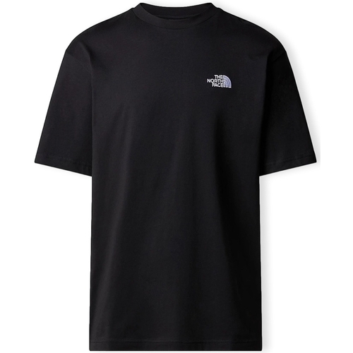 vaatteet Miehet T-paidat & Poolot The North Face T-Shirt Essential Oversize - Black Musta
