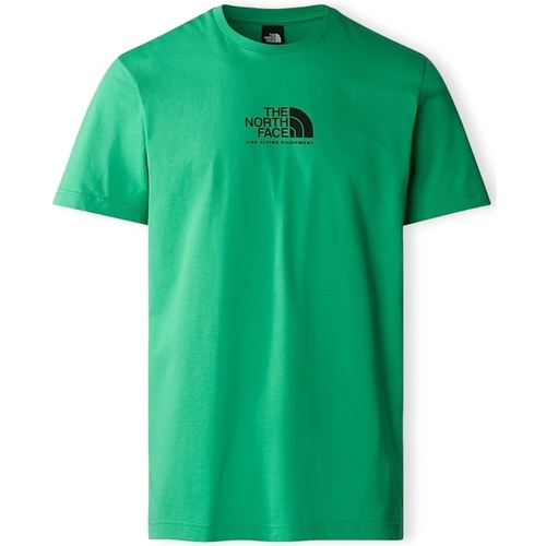 vaatteet Miehet T-paidat & Poolot The North Face T-Shirt Fine Alpine Equipment - Optic Emerald Vihreä
