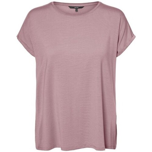 vaatteet Naiset T-paidat & Poolot Vero Moda 10284468 AVA Vaaleanpunainen