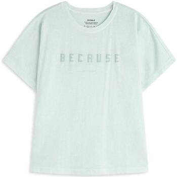 vaatteet Naiset Lyhythihainen t-paita Ecoalf  Sininen