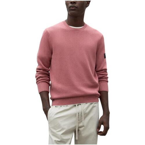 vaatteet Miehet Neulepusero Ecoalf  Vaaleanpunainen
