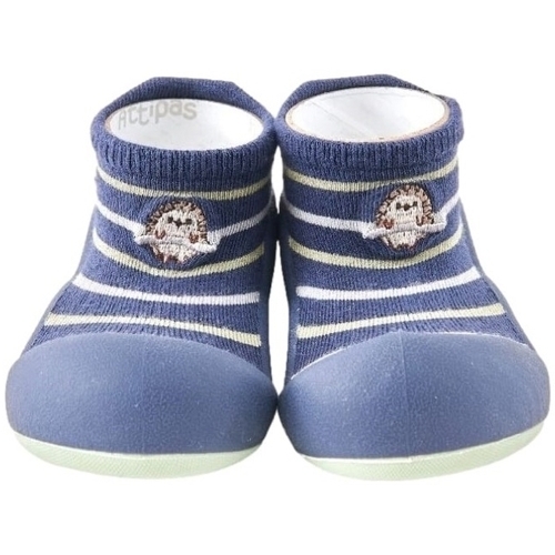 kengät Lapset Vauvan tossut Attipas Hedgehog - Navy Sininen