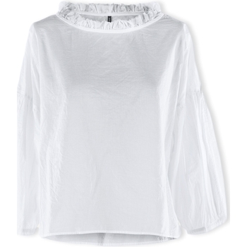 vaatteet Naiset Topit / Puserot Wendykei T-Shirt 221153 - White Valkoinen