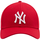 Asusteet / tarvikkeet Miehet Lippalakit New-Era 39THIRTY League Essential New York Yankees MLB Cap Punainen