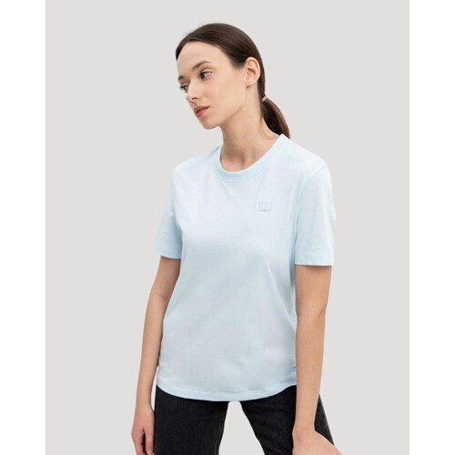 vaatteet Naiset T-paidat & Poolot Calvin Klein Jeans J20J223226CYR Sininen