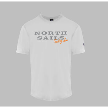 vaatteet Miehet Lyhythihainen t-paita North Sails - 9024030 Valkoinen