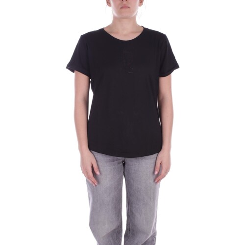 vaatteet Naiset Lyhythihainen t-paita Ralph Lauren 200934390 Musta
