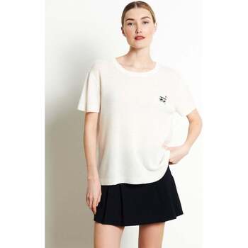 vaatteet Naiset Lyhythihainen t-paita Studio Cashmere8 RIA 11 Valkoinen