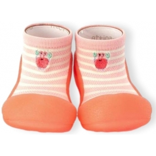 kengät Lapset Vauvan tossut Attipas Crab - Pink Vaaleanpunainen