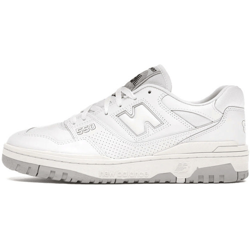 kengät Vaelluskengät New Balance 550 White Grey Valkoinen