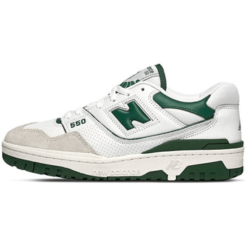kengät Vaelluskengät New Balance 550 White Green Valkoinen