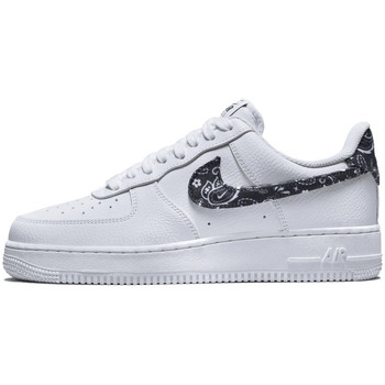 kengät Vaelluskengät Nike Air Force 1 Low Essential White Black Paisley Valkoinen