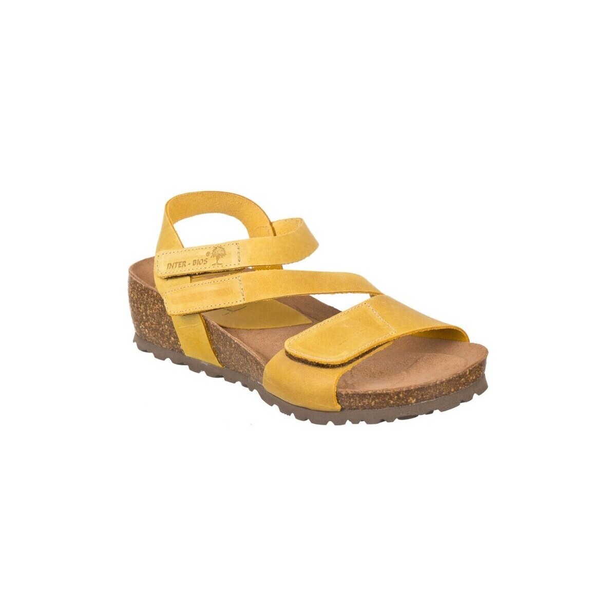 kengät Naiset Sandaalit ja avokkaat Interbios 5378 Keltainen