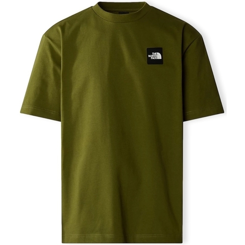 vaatteet Miehet T-paidat & Poolot The North Face NSE Patch T-Shirt - Forest Olive Vihreä