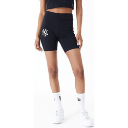 vaatteet Naiset Shortsit / Bermuda-shortsit New-Era Mlb le cycling shorts neyyan Musta