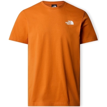 vaatteet Miehet T-paidat & Poolot The North Face Redbox Celebration T-Shirt - Desert Rust Oranssi