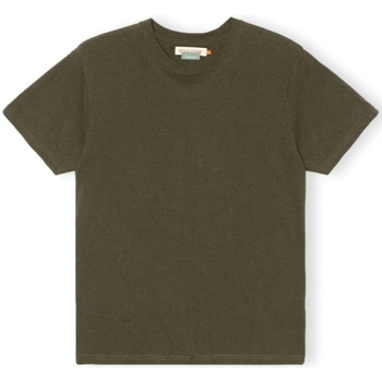 vaatteet Miehet T-paidat & Poolot Revolution T-Shirt Regular 1051 - Army/Melange Vihreä