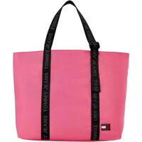 laukut Naiset Ostoslaukut Tommy Jeans BOLSO TOTE ESSENTIAL   AW0AW15819 Vaaleanpunainen